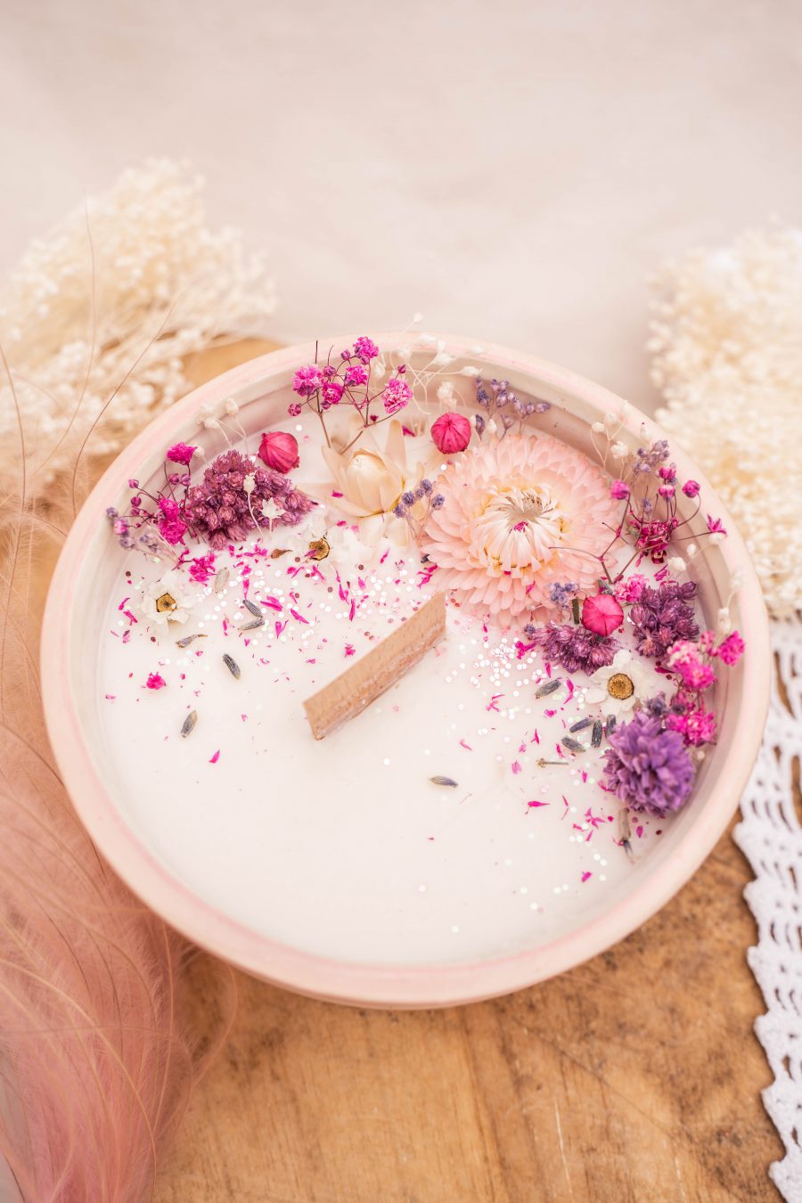 Bougie Poterie Seconde Vie