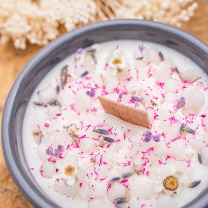 Bougies Seconde Vie Quartz Neige